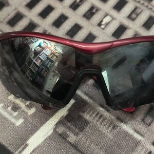 Foster Grant Red and Black Sunglasses